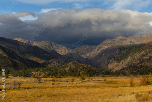 Approaching Storm in the Rockies