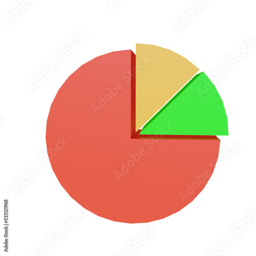 Free Download 3d render illustration chart - GFXLoad