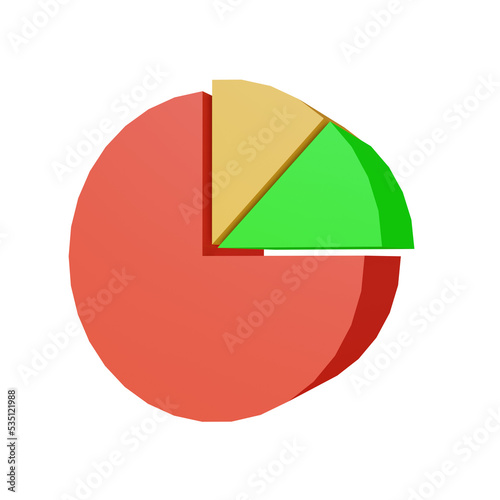 Free Download 3d render illustration chart - GFXLoad