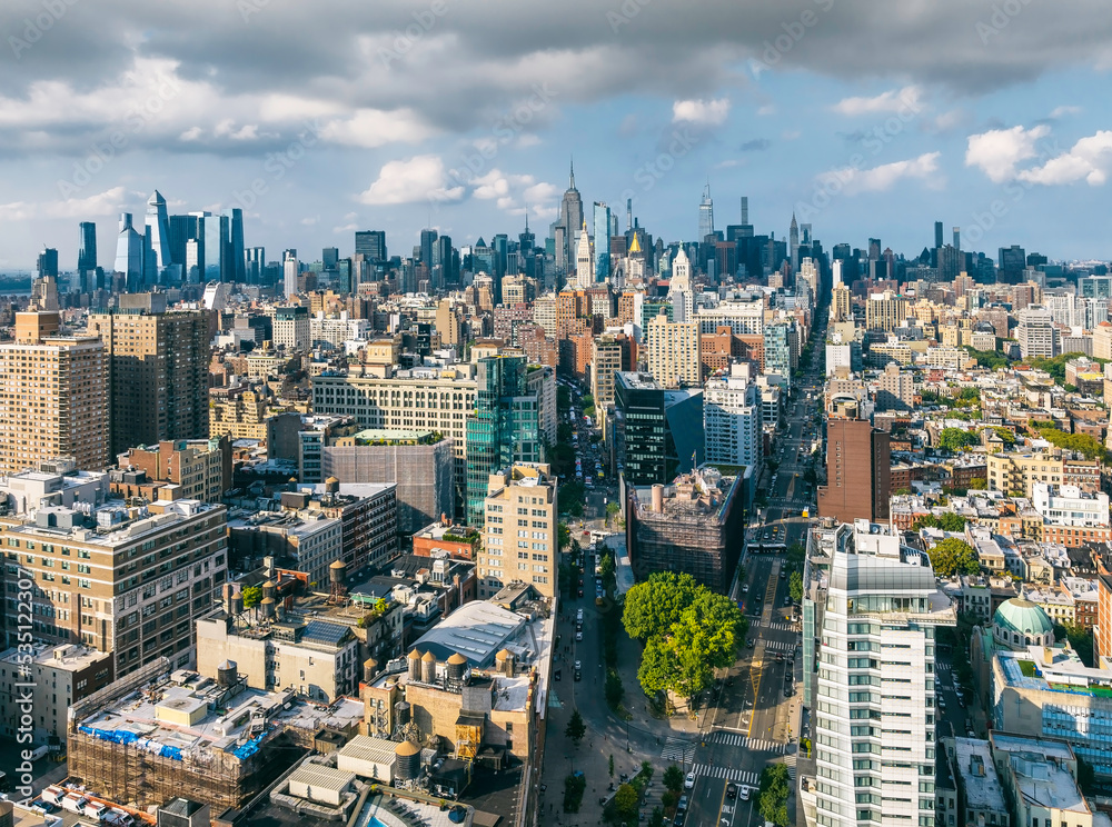 Obraz premium Manhattan downtown skyline