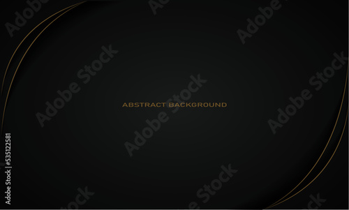 luxury background with golden lines and shadows, modern background