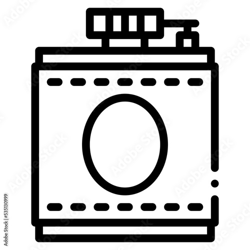 hip flask Outline icon