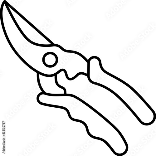 secateurs icon