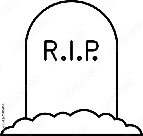 tombstone icon