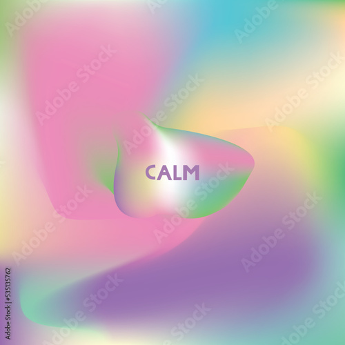 Pastel gradient backgrounds vector set. Soft pink, yellow, blue, orange gradients. Fun gradient color abstract background for app, web design, webpages, banners, greeting cards etc with text calm