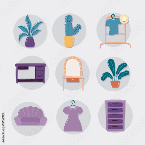 flea market, icons