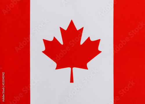Background of Canadian national flag