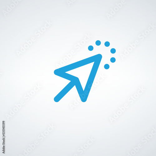 Mouse Pointer Arrow Icon. C...