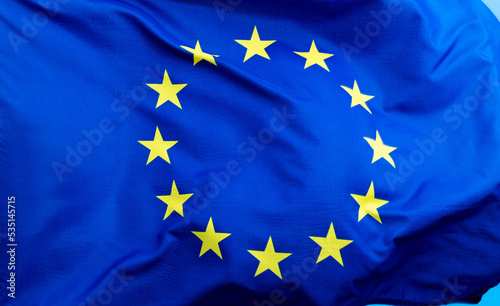 Background of European Union flag