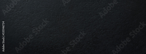 black porous panoramic abstract background