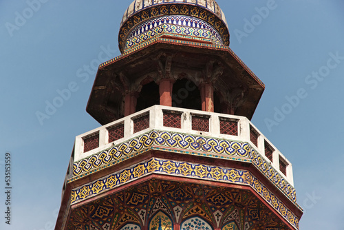 Wazir Khan Mosque in Lahore, Punjab province, Pakistan