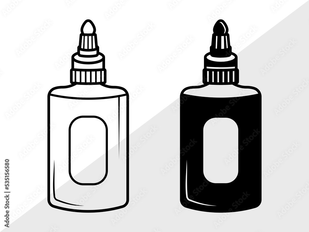 Glue Stick SVG, Glue Svg, Glue Stick Icon Svg, Glue Bottle Svg, Fevicol