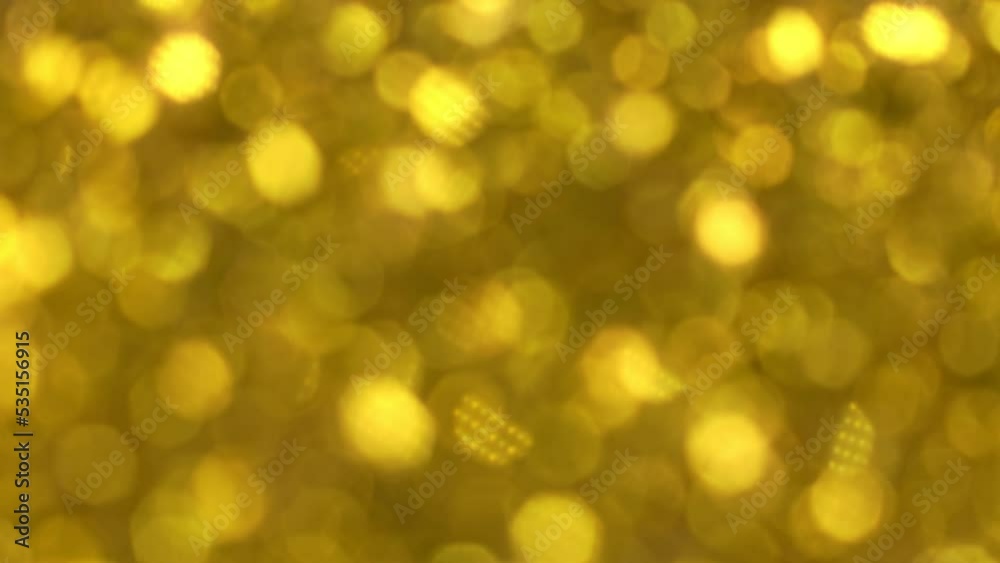 Gold moving bokeh sparkle glitter wallpaper perfect for Christmas, New Year or any other festive backdrop Gold moving bokeh sparkle glitter wallpaper perfect for Christmas, New Year or any other festive backdrop