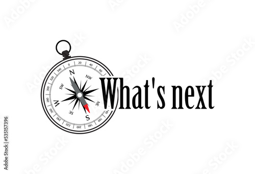 What's next sign