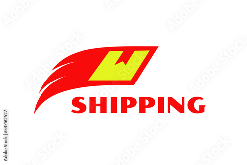 Fire Shipping Logo Design