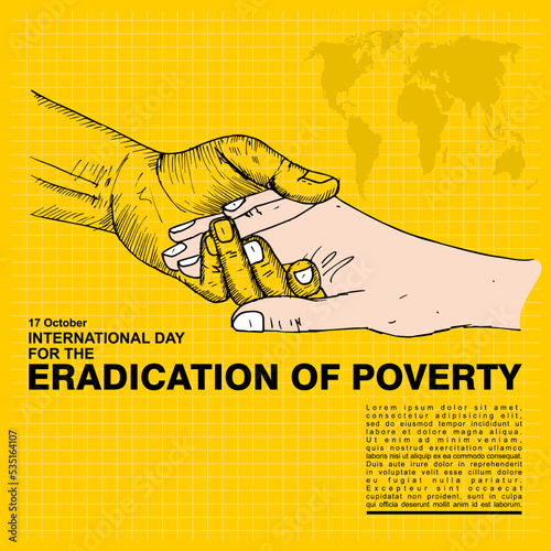 International day for the eradication of poverty, banner