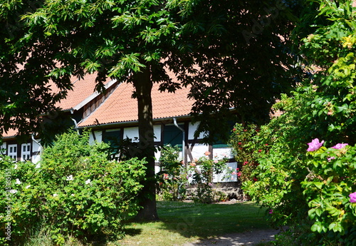 Historical Farm in the Village Bothmer, Lower Saxony