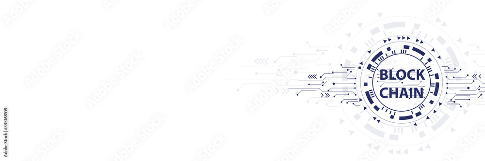 Abstract cryptocurrency digital blockchain background