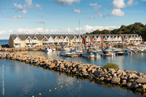 Hafen von Hasle auf der dänischen Insel Bornholm photo