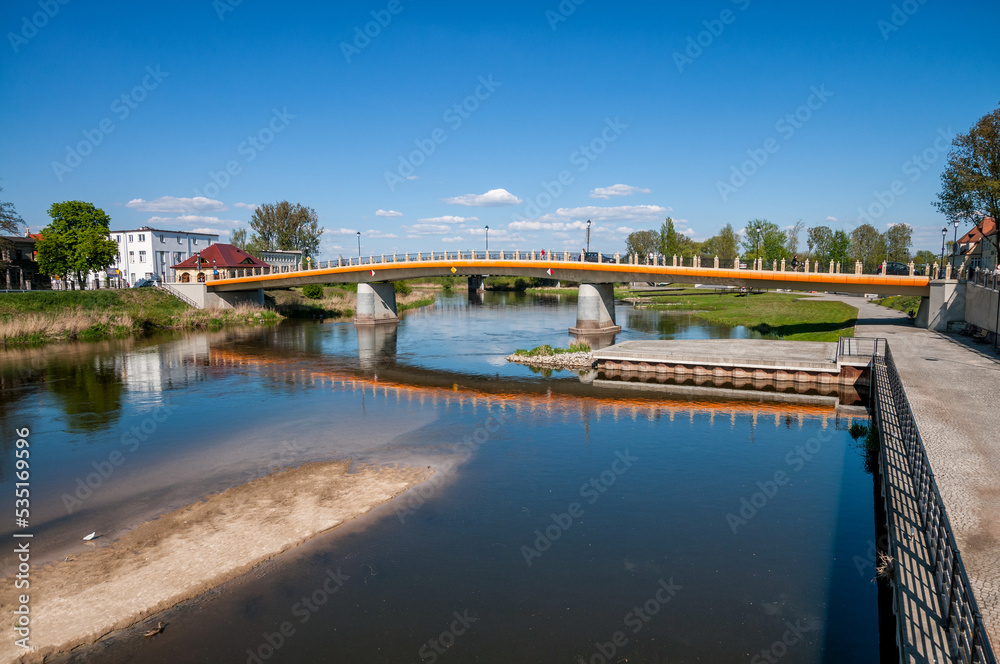 Torunski Bridge. Konin, Greater Poland Voivodeship, Poland.