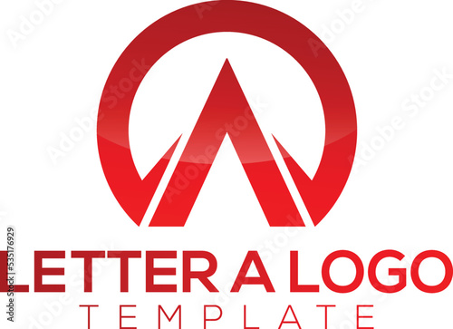 Free Download Letter A Logo Template Vector - GFXLoad