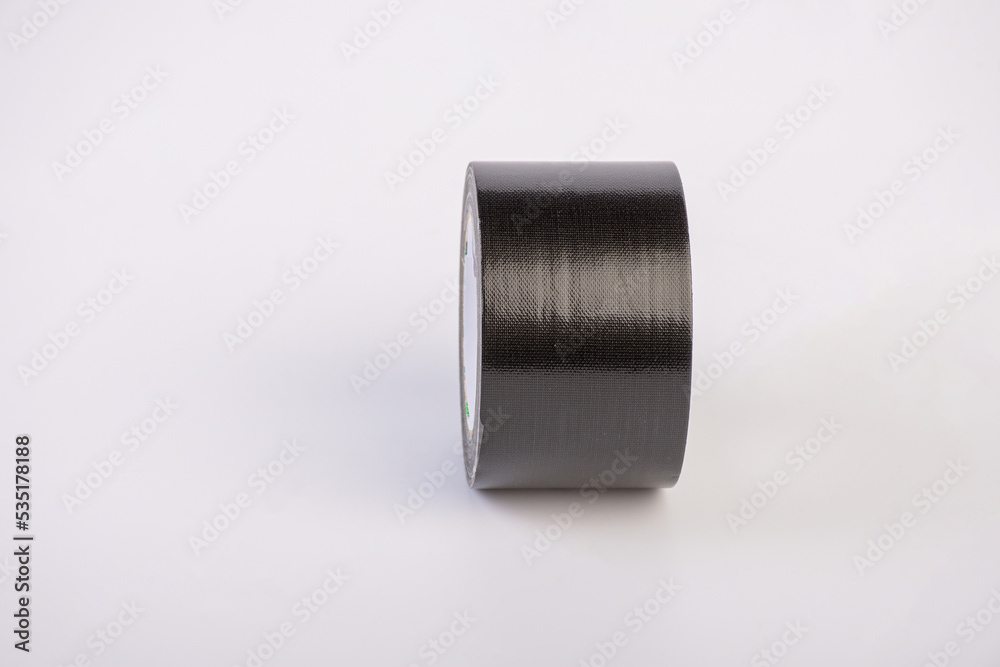 Roll of duct tape white background