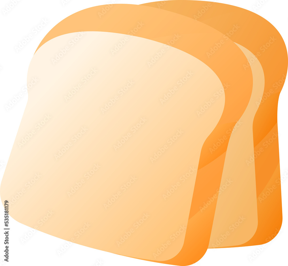 food toast bread cartoon illustration isolated object food toast bread cartoon illustration isolated object
