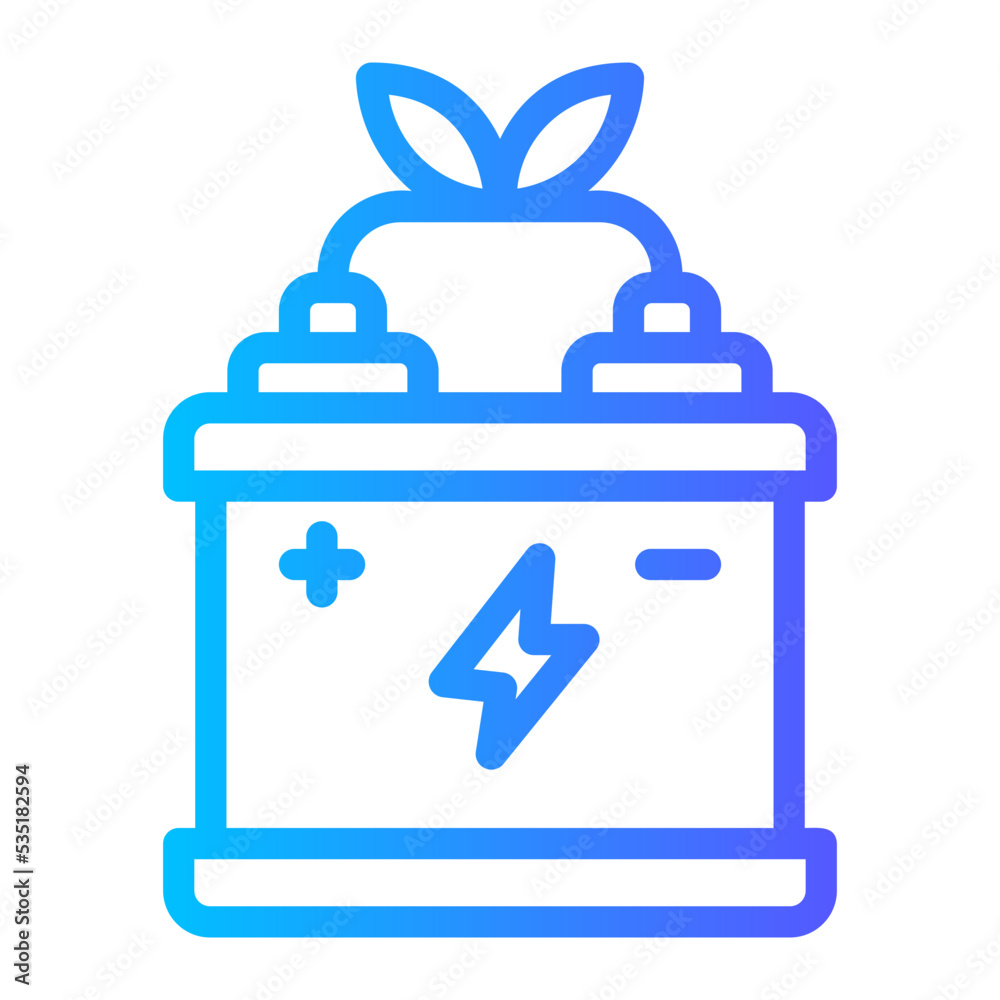accumulator gradient icon accumulator gradient icon