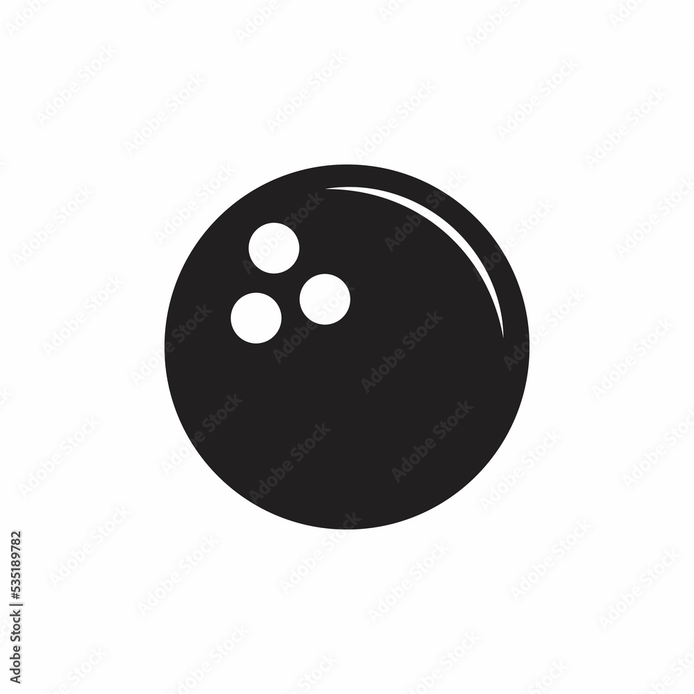 illustration of a bowling ball, isolated on a white background. illustration of a bowling ball, isolated on a white background.