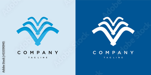 Logo for an accounting or economic firm