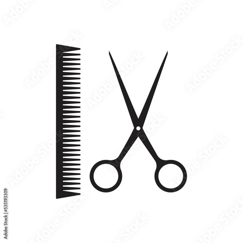 barbershop icon on white background