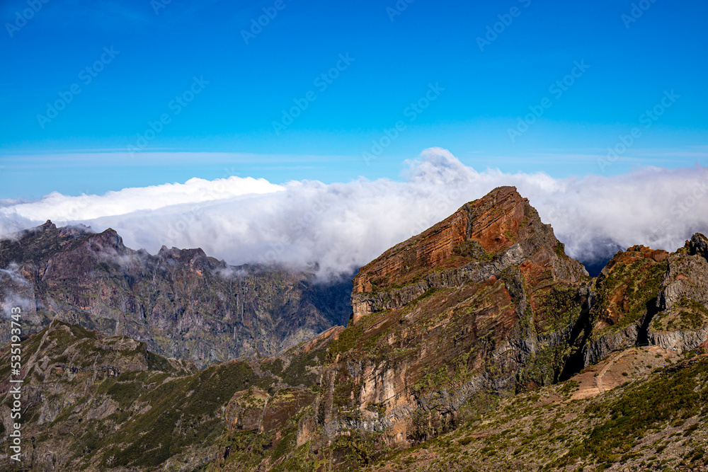 View from Pico do Arieiro, Maderia View from Pico do Arieiro, Maderia