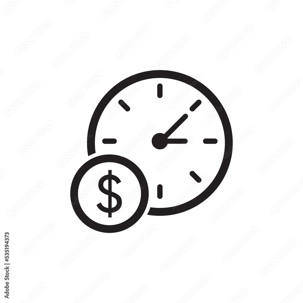 time money icon