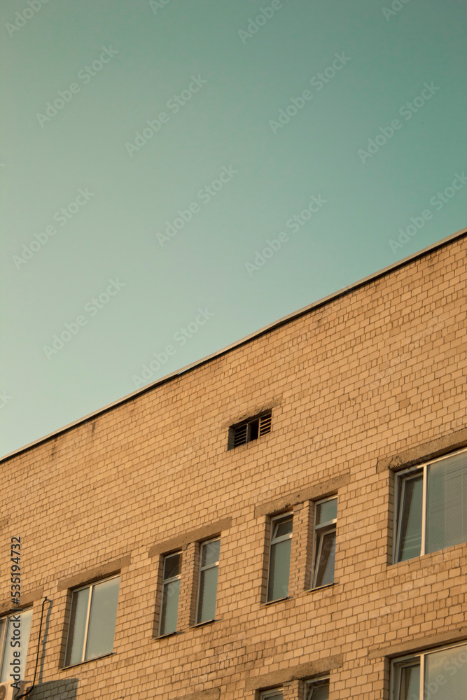 wall with sky wall with sky