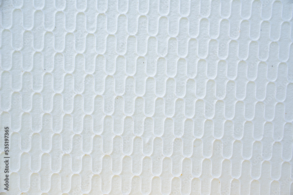 Fototapeta premium White texture of textile material background