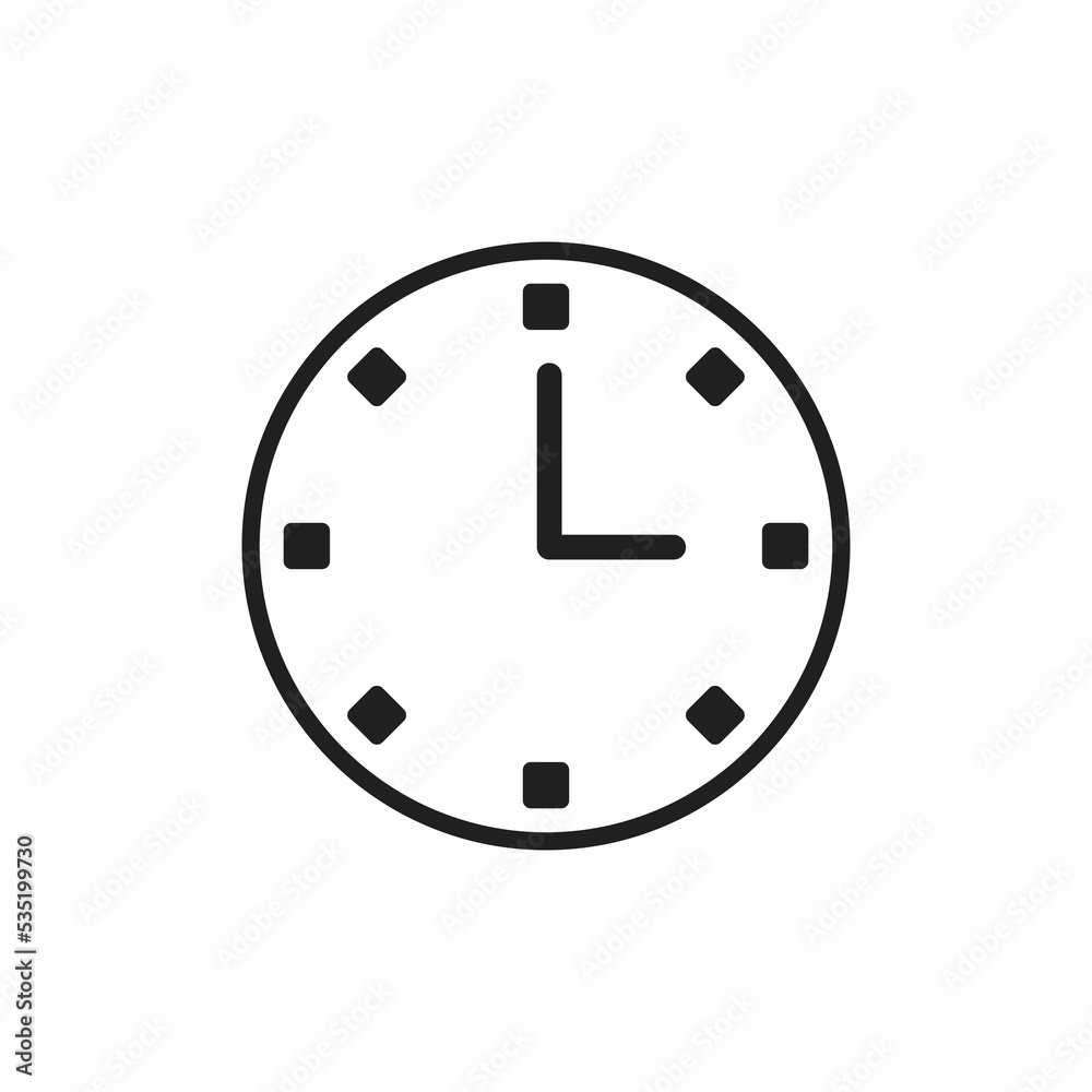 clock icon or logo isolated sign symbol illustration - high quality black style clock icon or logo isolated sign symbol illustration - high quality black style