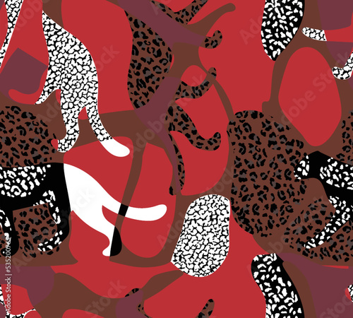 Tiger animal camouflage.