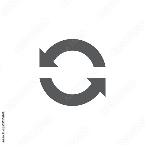 Refresh Icon, Change Icon, Exchange Icon Vector Illustration Eps10