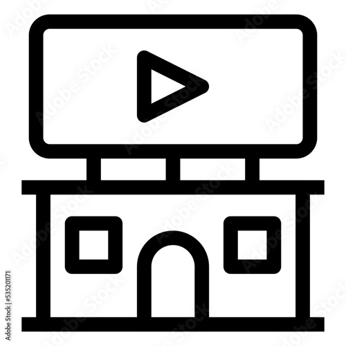 Shop Icon Outline
