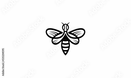 creative bee vector 