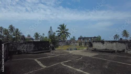 Anchuthengu or Anjengo Fort, Thiruvananthapuram, Kerala photo