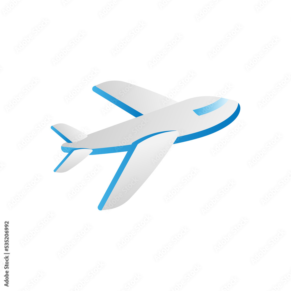 Plane icon design template vector illustration Plane icon design template vector illustration