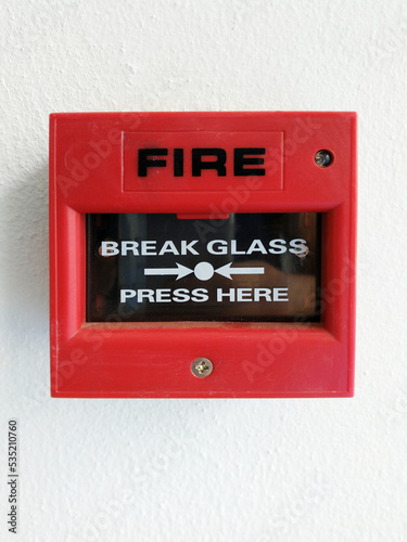 Break Glass Fire Alarm System
