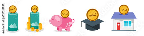 Saving Bahraini Dinar Money Set