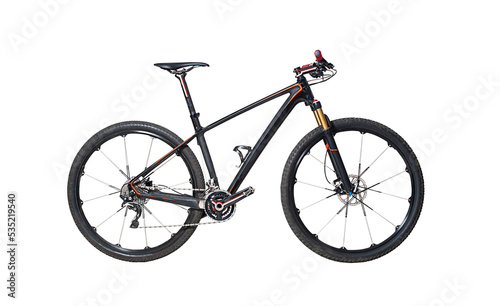 Sport Isolated objects. Bicycle on transparent background.	
