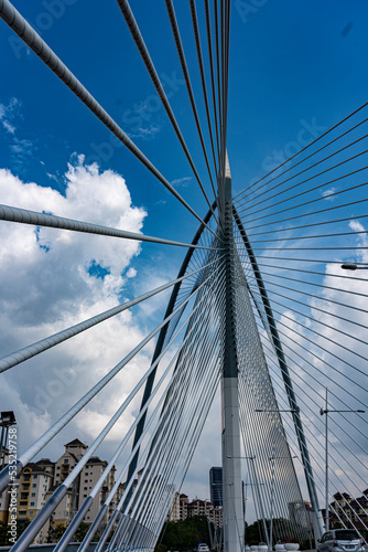 Fototapeta Naklejka Na Ścianę i Meble -  Malaysia, July 10, 2022 - Bridge between Kuala Lumpur and Malaka.