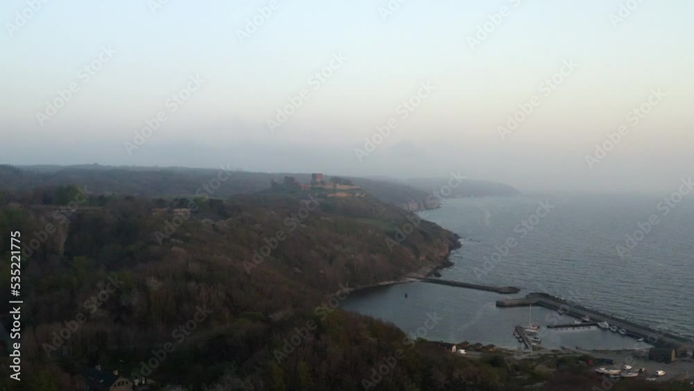 old castle by the ocean old castle by the ocean