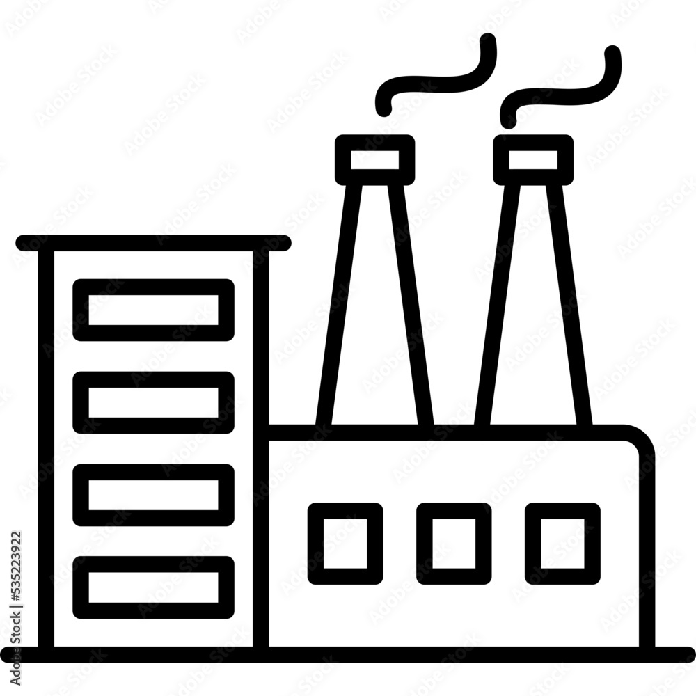 Power Plant Icon Power Plant Icon