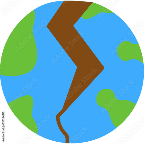 Earth Quake Icon