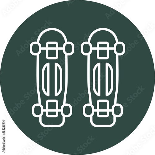 Longboard Icon